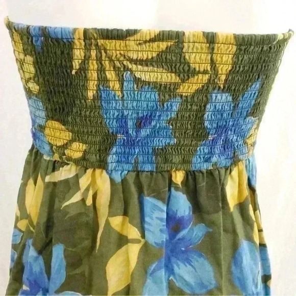 Hollister Strapless Bustier Floral Dress Size Small - Picture 8 of 9